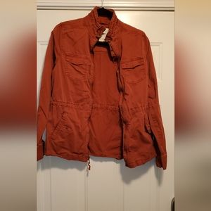 Sonoma women's utility jacket, small, burnt orange